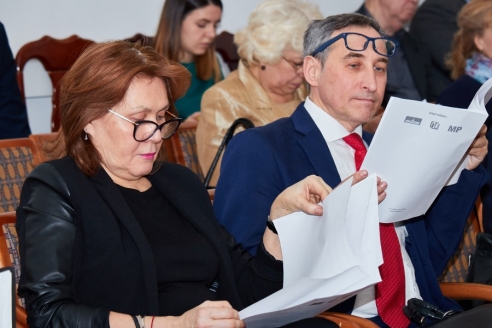 Л.Г. Шамикова и А.Г. Анисимов, 28 марта 2018 года