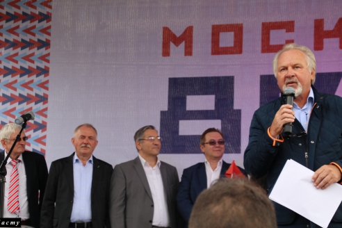 П.Н.Гусев на открытии Фестивале столичной прессы, 9 сентября 2017 года