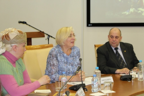 Участники круглого стола "Славянское единство" в МДН, 22 мая 2018 года
