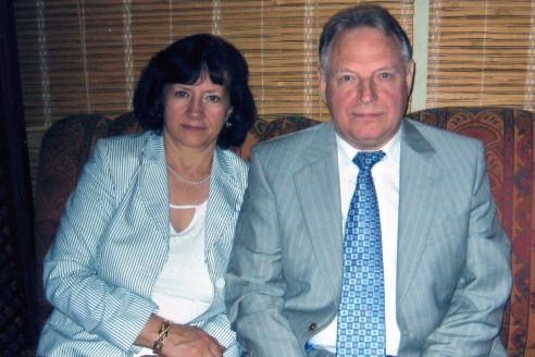 И. Касатонов с супругой