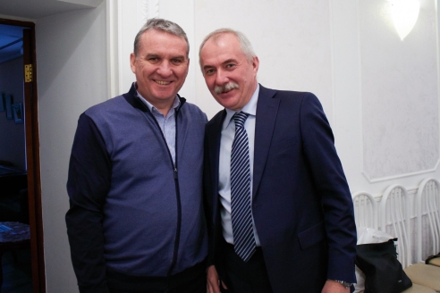 А.В.Мельник и Н.А.Кузнецов, 6 декабря 2017 года
