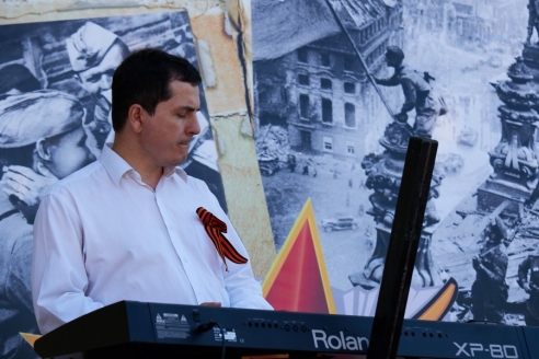 Благотворительный концерт в деревне Путилково, 9 мая 2018 года