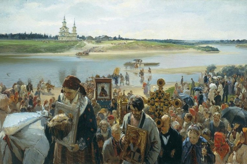 Илларион Прянишников. Крестный ход 1893 г.