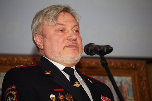 Кавалер четырёх орденов Мужества А.В. Новгородов, 20 февраля 2018 года