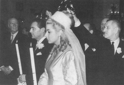 Бракосочетание барона Фальц-Фейна с Кристиной Шварц. Мюнхен. 1965 г.