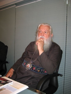 Владыка Михаил в редакции журнала "Мужская работа", 2011 г.