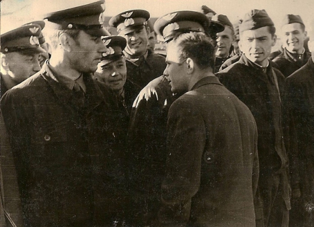 С Ю.А. Гагариным, август 1961 г.