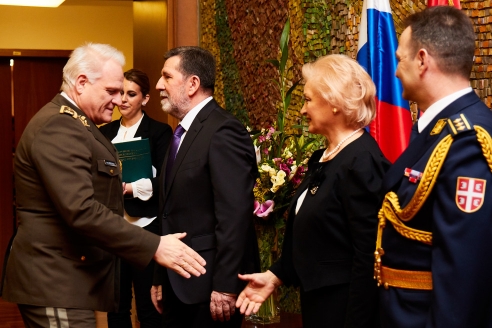 Прием в посольстве Сербии, 15 февраля 2019 года