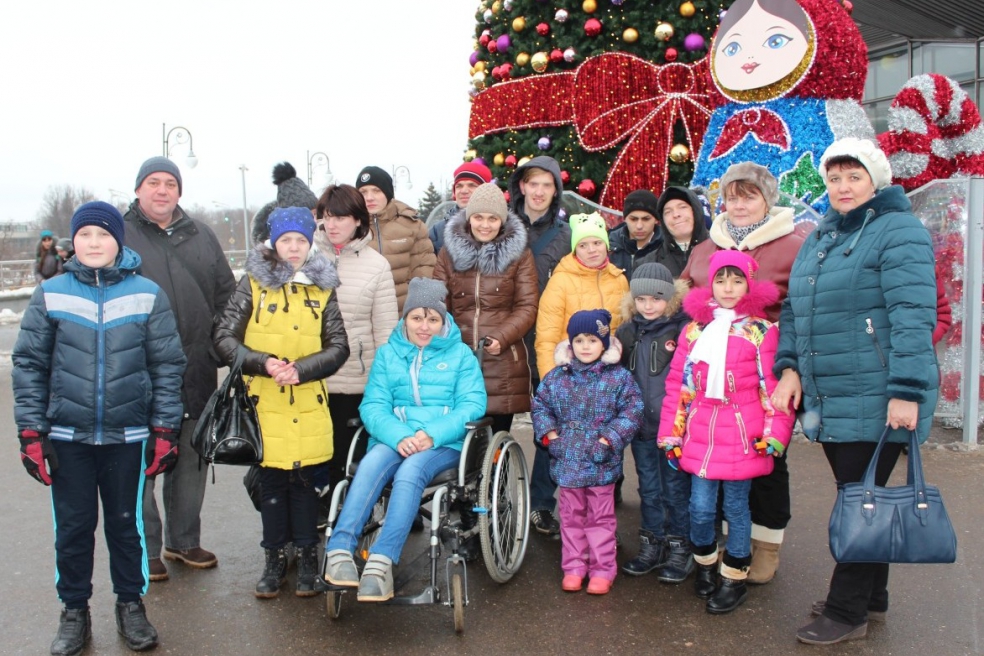 Подопечные «Ростка» посетили Москву, 25 декабря 2016 года