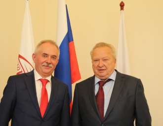 Н.А. Кузнецов и В.Г. Матюхин, 31 мая 2017 года